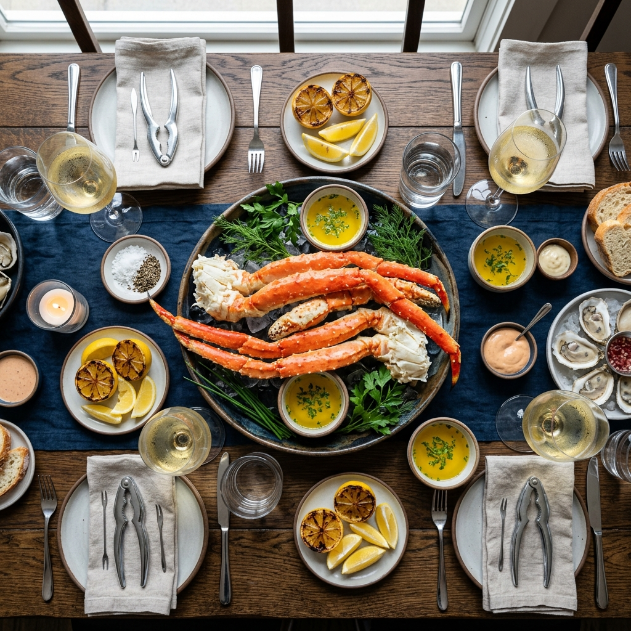 Massive Wild-Caught King Crab Legs – Limited Catch