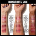 wet n wild Silk Finish Lipstick, Hydrating Rich Buildable Lip Color, Formulated with Vitamins A,E, & Macadamia for Ultimate Hydration, Cruelty-Free & Vegan - Dark Pink Frost